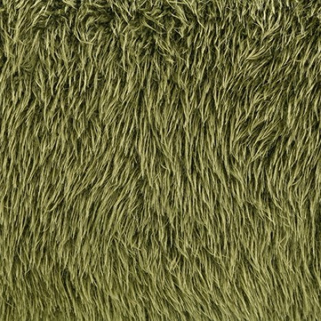 Dawna Fluffy Loveseat - Green