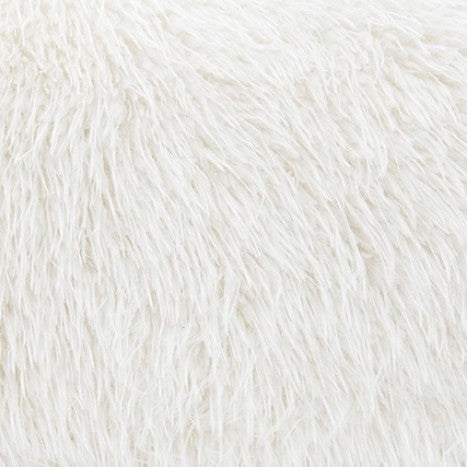 Dawna Fluffy Loveseat - White