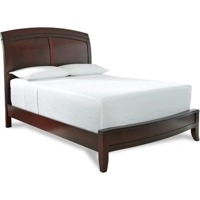 Brightley Wood Sleigh Bed