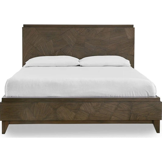 Broden Wood Panel Bed