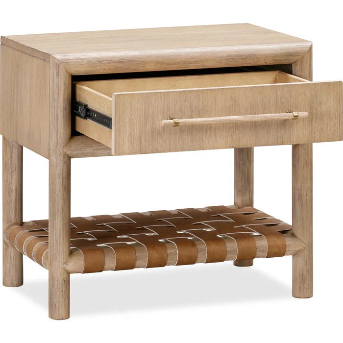 Dorset One Drawer USB-charging Nightstand