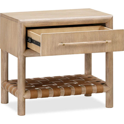 Dorset One Drawer USB-charging Nightstand