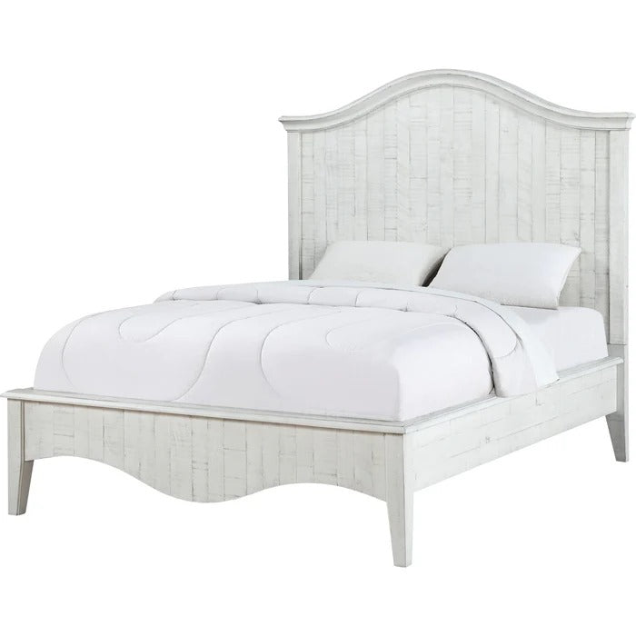 Ellia Solid Wood Crown Bed