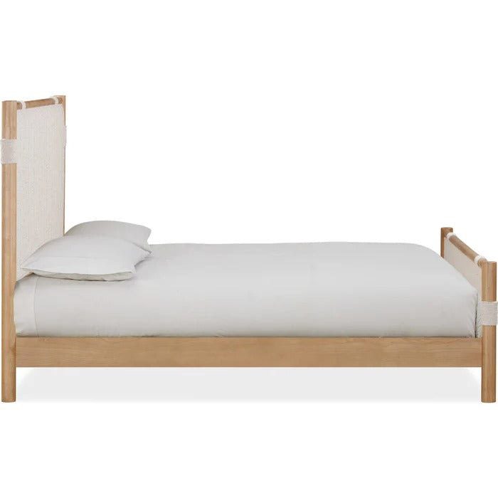 Furan Upholstered Panel Bed