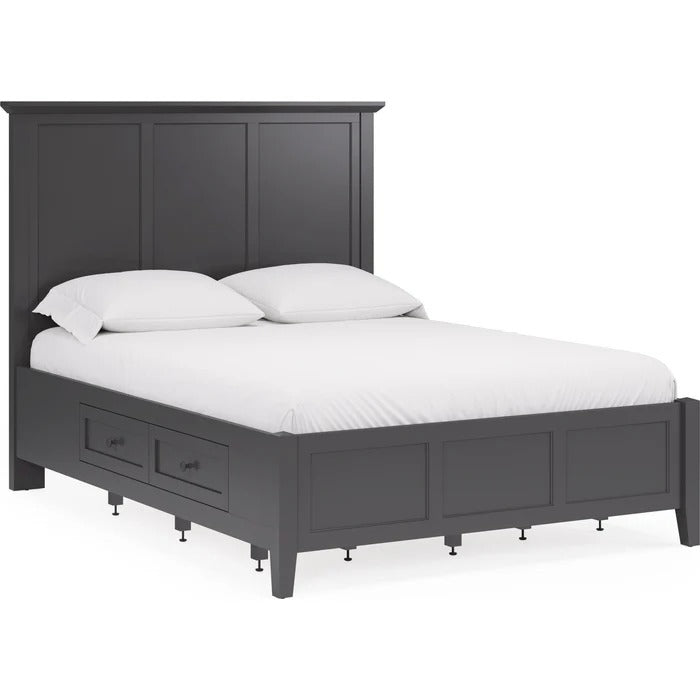 Graciela Four Drawer Platform Storage Bed