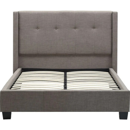 Madelon Wingback Upholstered Platform Bed