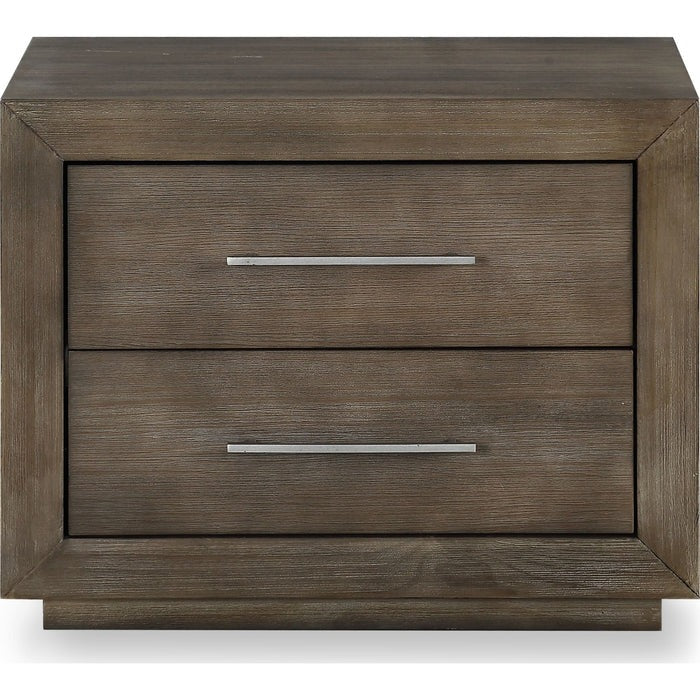 Melborn Two Drawer Nightstand with USB