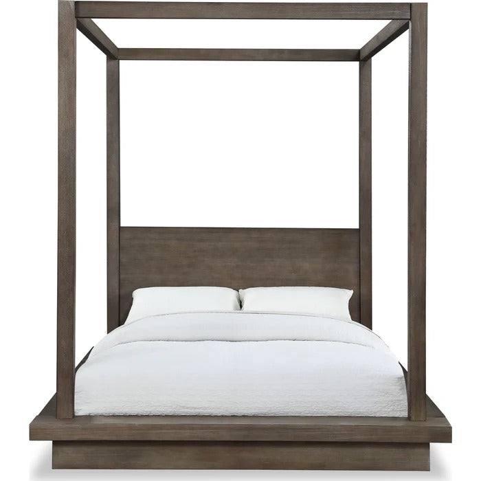 Melborn Wood Canopy Bed