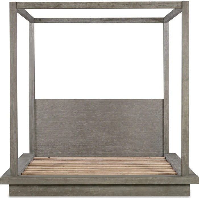 Melborn Wood Canopy Bed
