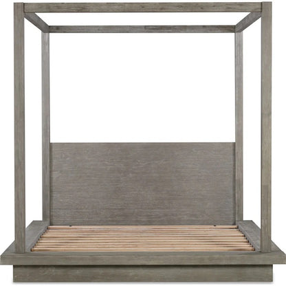 Melborn Wood Canopy Bed