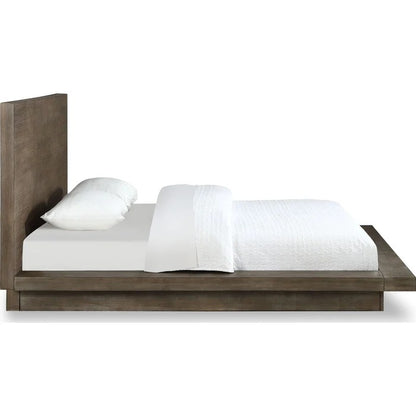 Melborn Wood Platform Bed