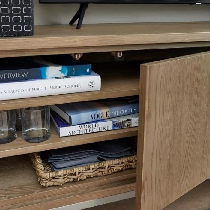 Ondine TV Console in Bisque