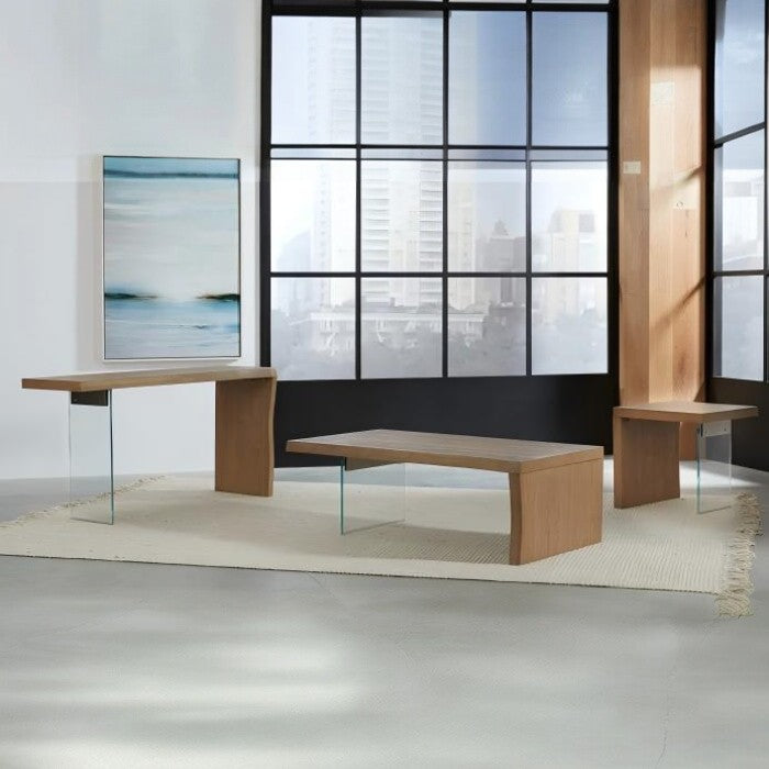 Ondine Live-Edge Console Table