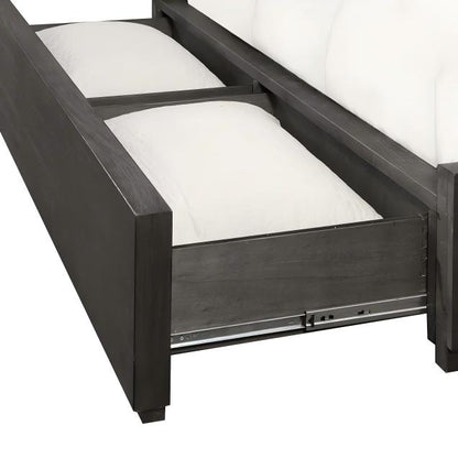 Oxenley Upholstered Footboard Storage Bed