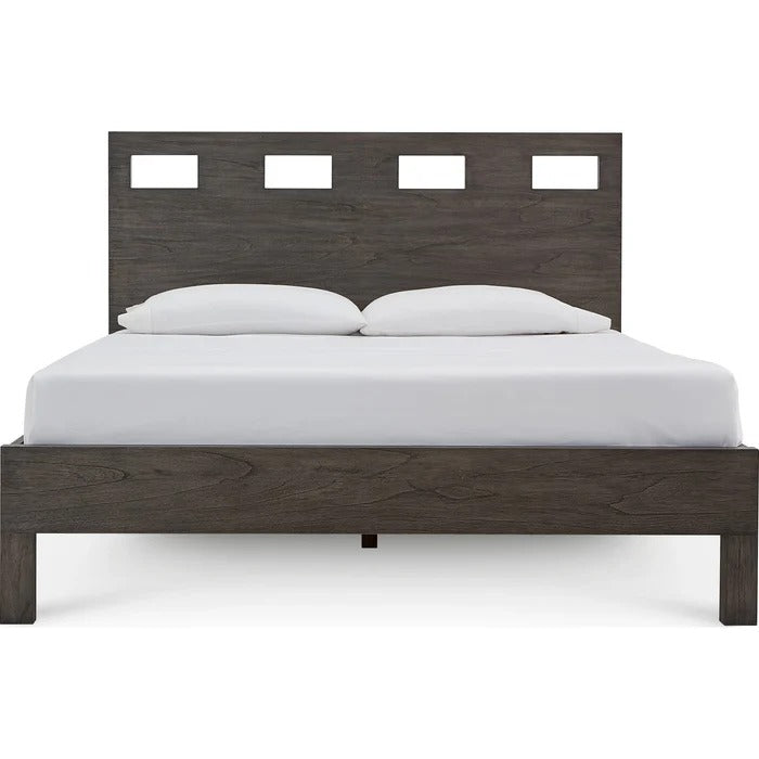 Rivan Wood Bed