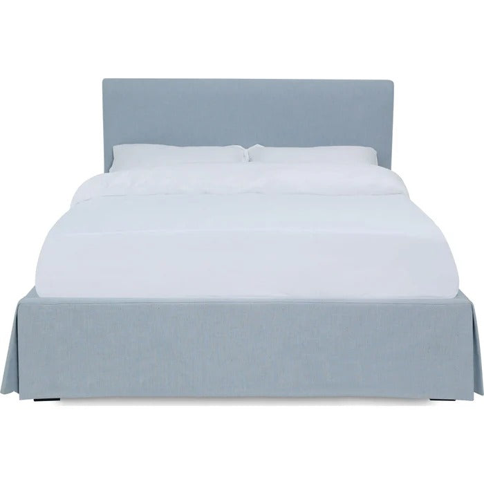 Shelton Skirted Footboard Storage Panel Bed