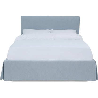 Shelton Skirted Footboard Storage Panel Bed