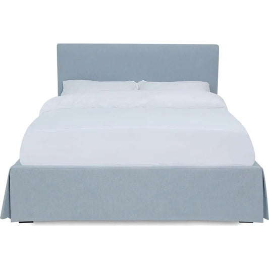 Shelton Skirted Footboard Storage Panel Bed