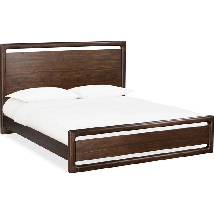 Sola Acacia Wood Platform Bed