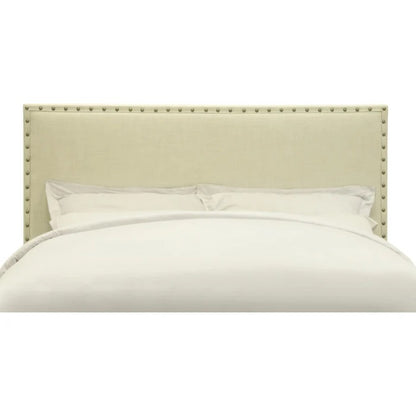 Taven Nailhead Upholstered Headboard