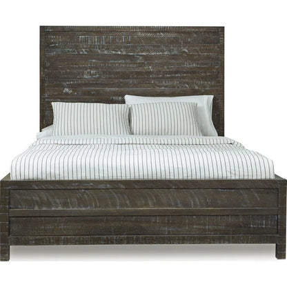 Townley Solid Wood Low-Profile Bed