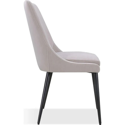 Winsted Upholstered Metal Leg Dining Chair
