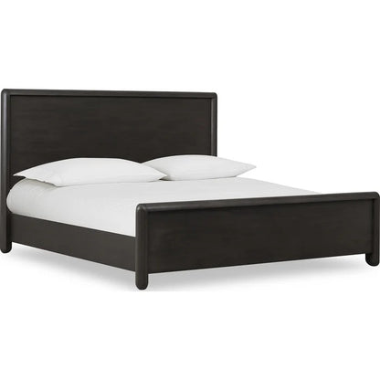 Xolany Acacia Wood Platform Bed