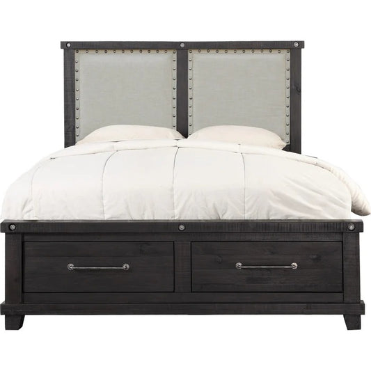 Yosenite Upholstered Footboard Storage Bed