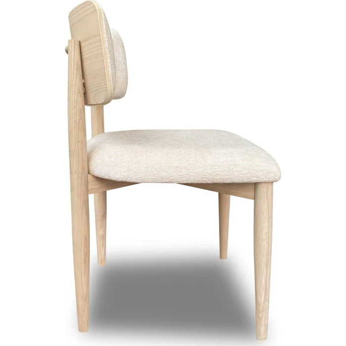 Zinian Wood Back Dining Chair