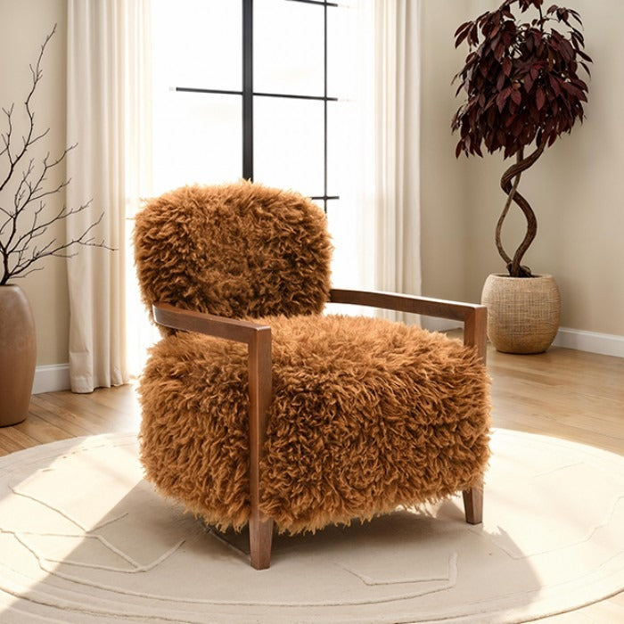 Eramis Accent Chair - Brown