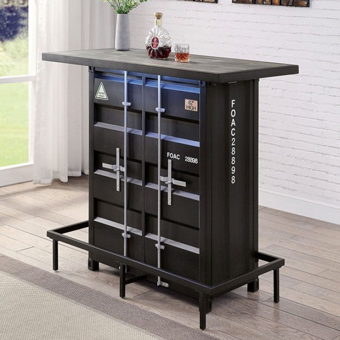 Dilarna Rectangle Bar Table Set