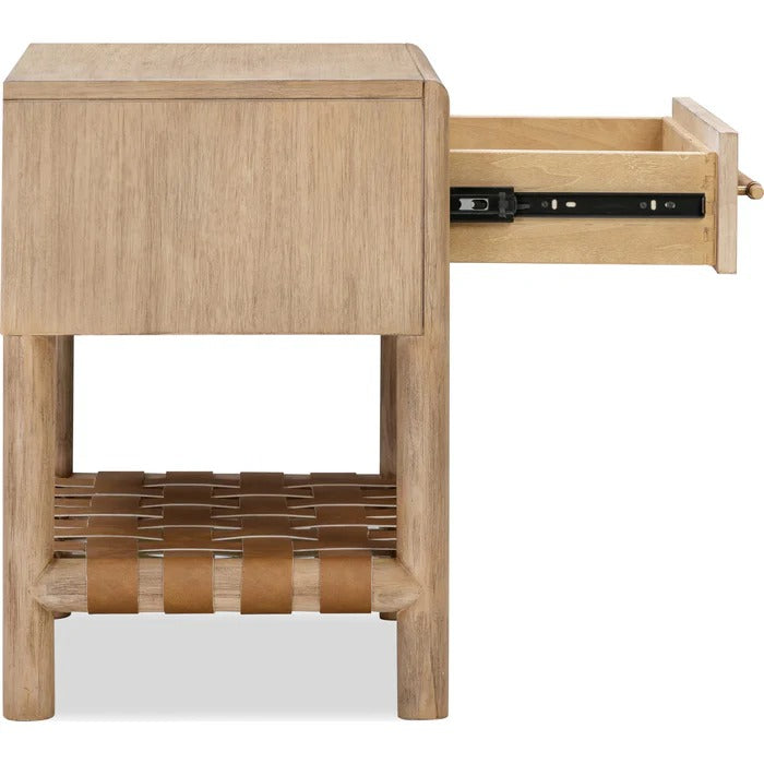 Dorset One Drawer USB-charging Nightstand