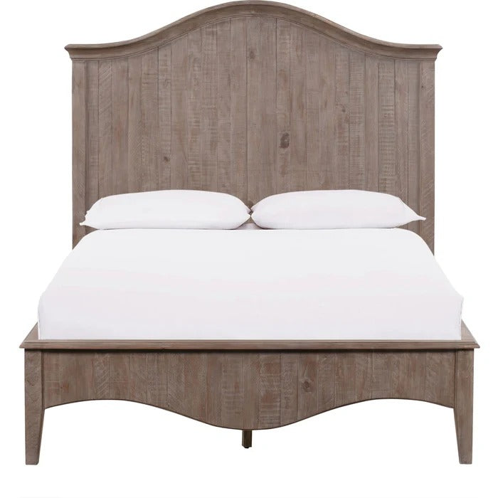 Ellia Solid Wood Crown Bed