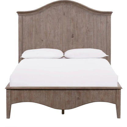 Ellia Solid Wood Crown Bed