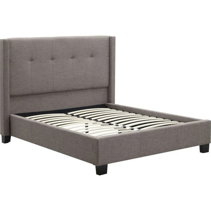 Madelon Wingback Upholstered Platform Bed