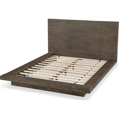 Melborn Wood Platform Bed