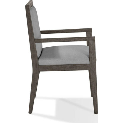 Modano Wood Frame Upholstered Arm Chair