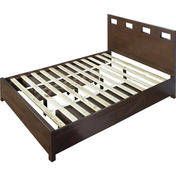 Rivan Wood Storage Bed