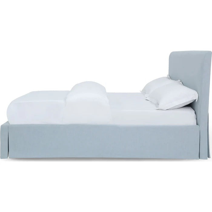 Shelton Skirted Footboard Storage Panel Bed