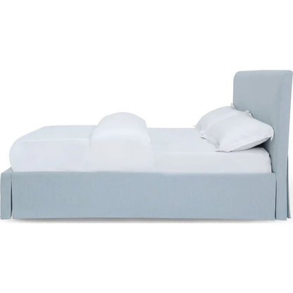 Shelton Skirted Footboard Storage Panel Bed