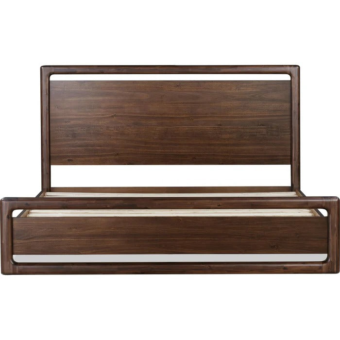 Sola Acacia Wood Platform Bed