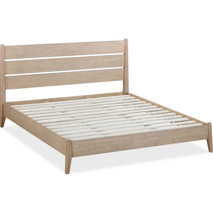 Sumera Slatted Ash Wood Platform Bed