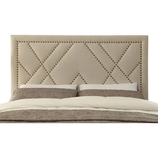 Vian Nailhead Upholstered Headboard