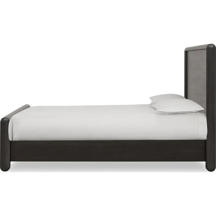Xolany Acacia Wood Platform Bed