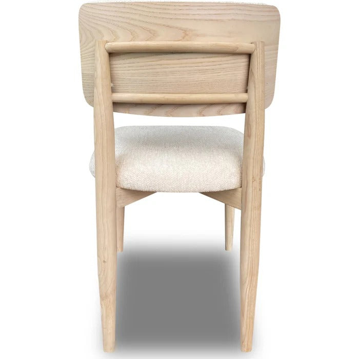 Zinian Wood Back Dining Chair