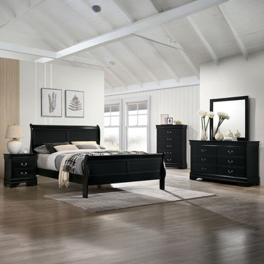 Louphene Bedroom Set - Black