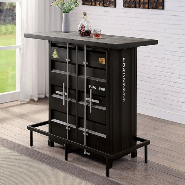 Dilarna Rectangle Bar Table Set