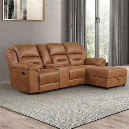 Septim Manual Reclining Sectional