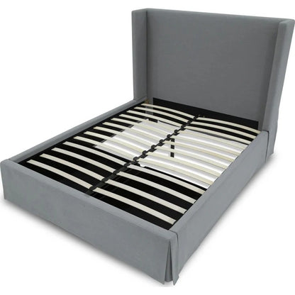 Crestelle Skirted Footboard Storage Panel Bed