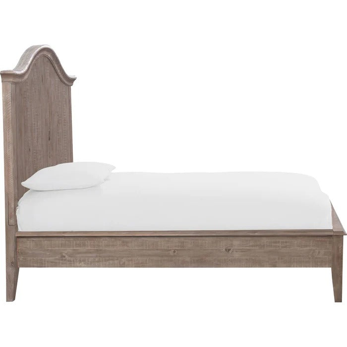 Ellia Solid Wood Crown Bed